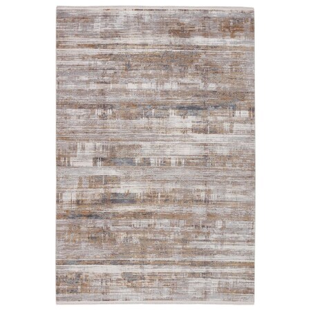 Jaipur Living 9 x 13 ft. Denman Abstract Area Rug, Gray & Gold RUG148411